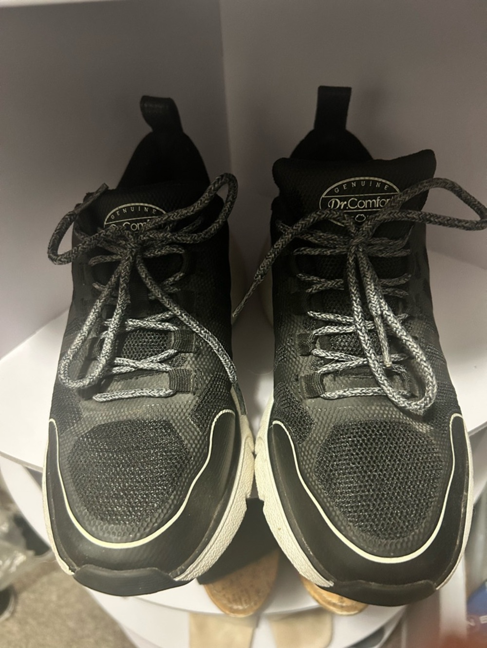 Dr. Comfort Contemporary Grace Black Women’s Athletic Sneakers